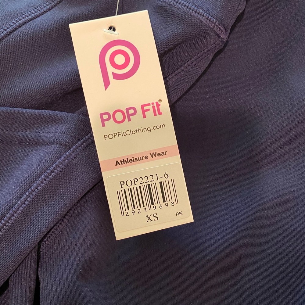 Xsmall pop fit navy leggings
